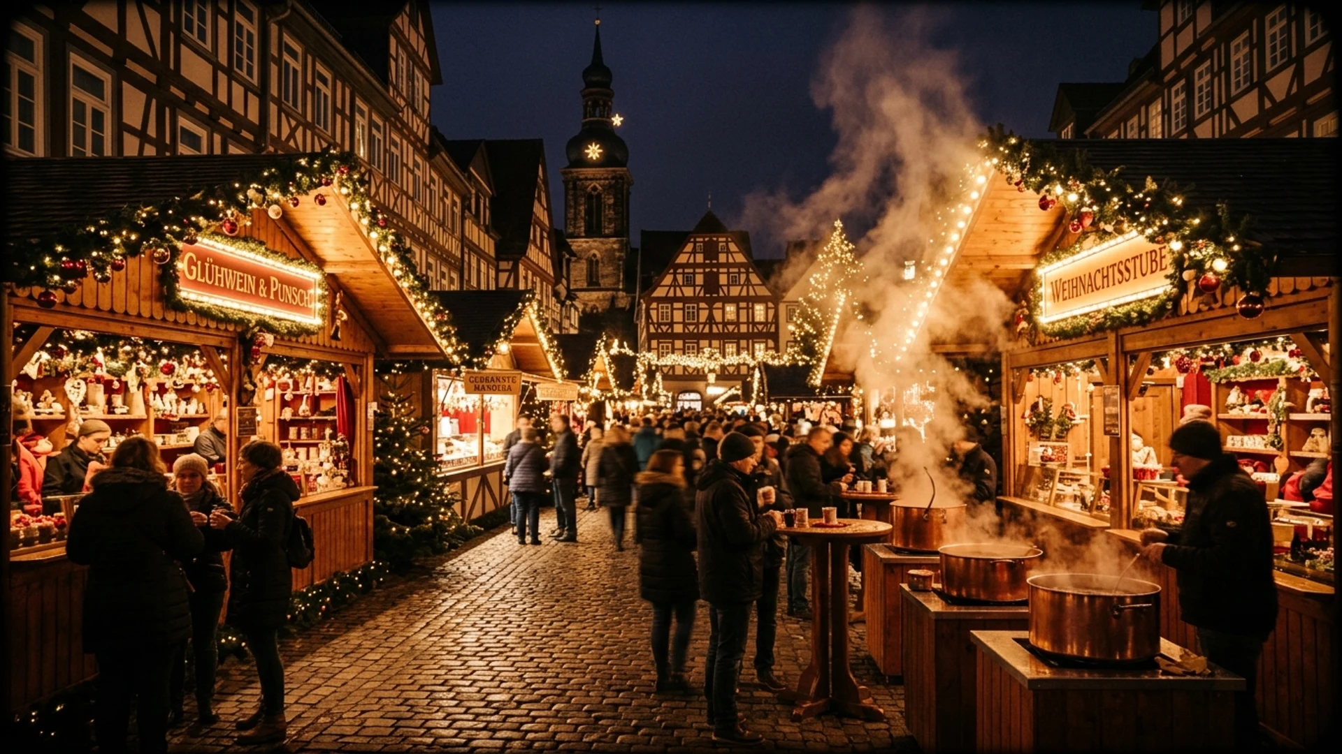 Weihnachtsmarkt countdown timer background — live 2026 event countdown on Worldz Trendz